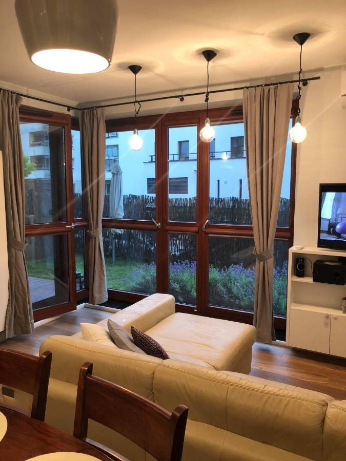 Blekitny Apartament - Wilanow وارسو المظهر الخارجي الصورة